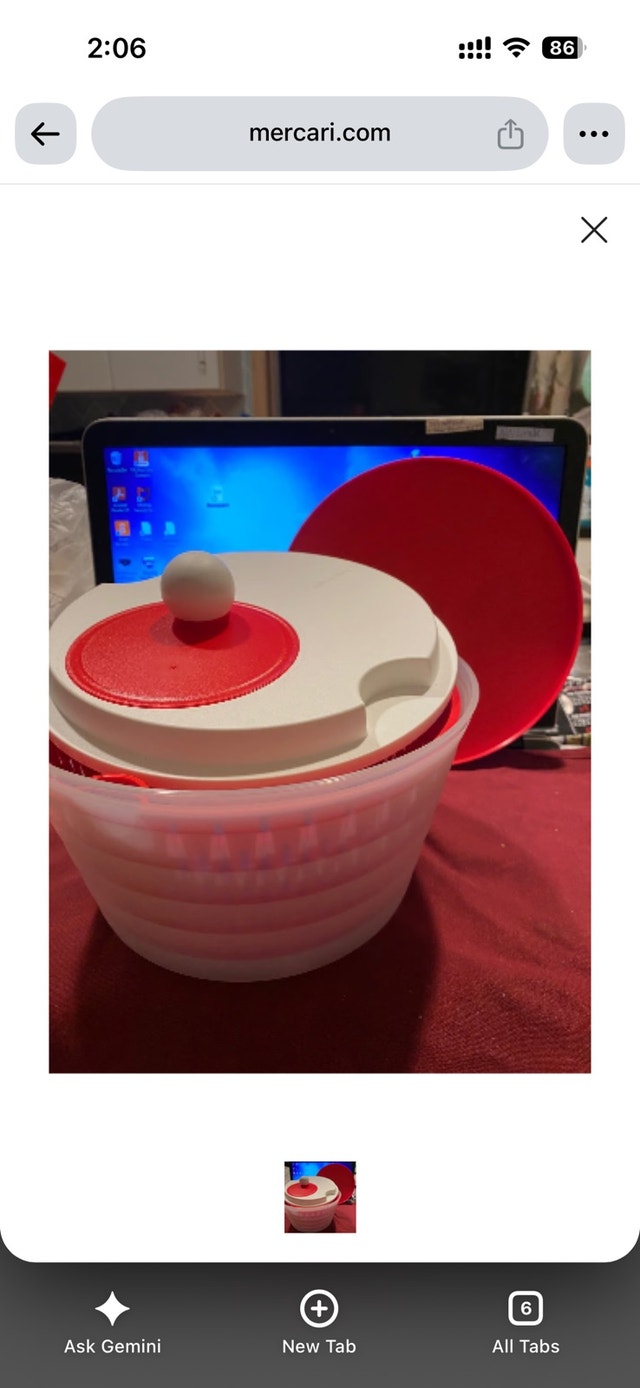 Tupperware Salad Spinner