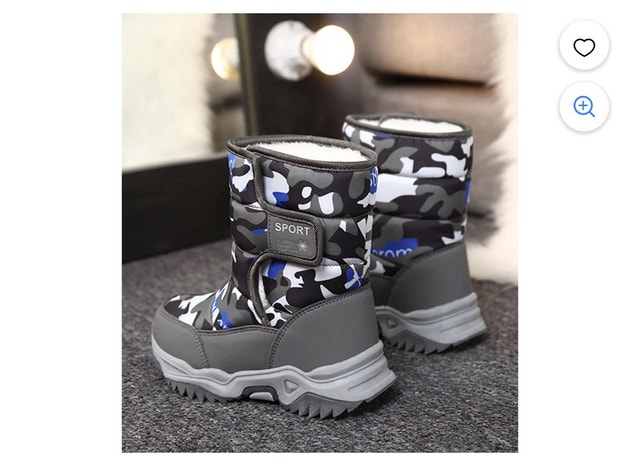 Winter Boots. Boys. Size 35