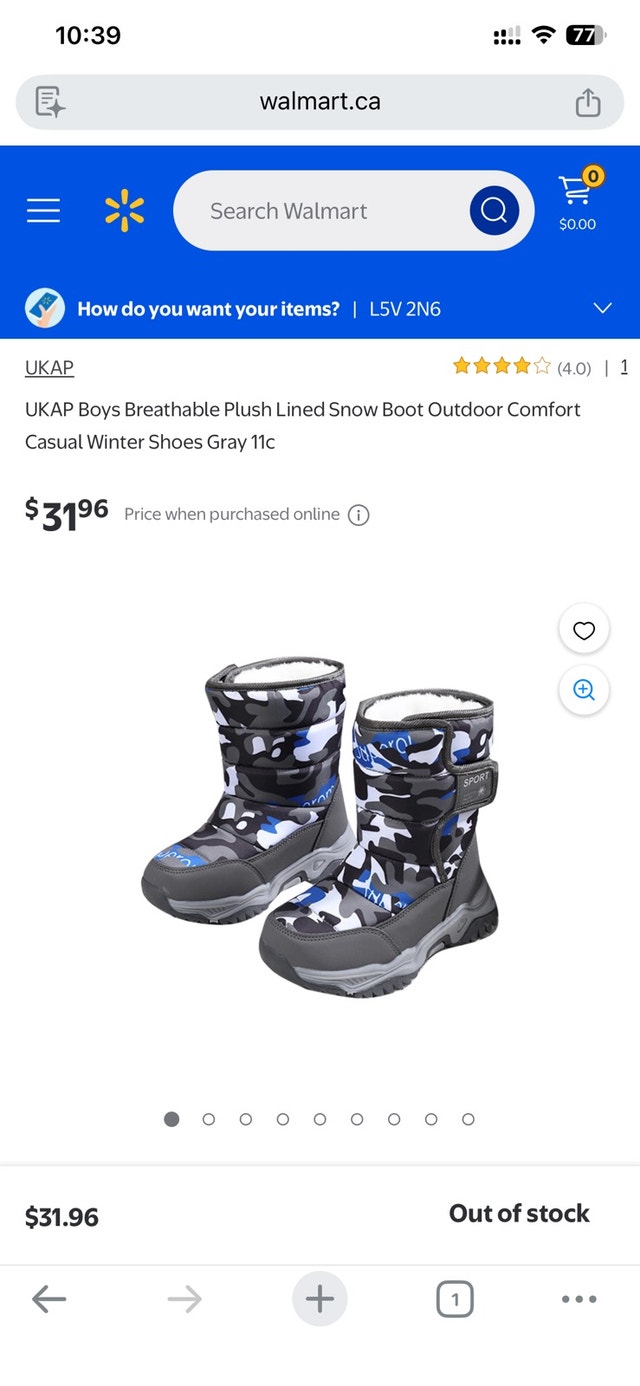 Winter Boots. Boys. Size 35 - photo 2