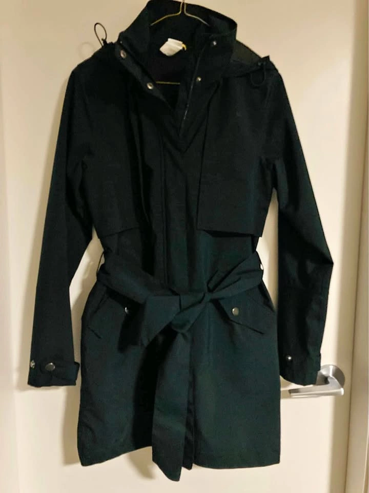 Lole black polyester coat