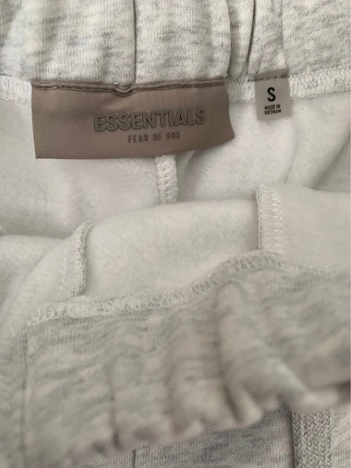 LIGHT OATMEAL ESSENTIAL PANTS - photo 3
