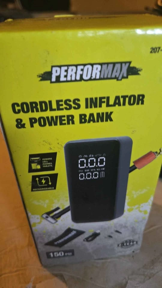 Cordless Inflator & Power Bank Performax 207-0056 - photo 3