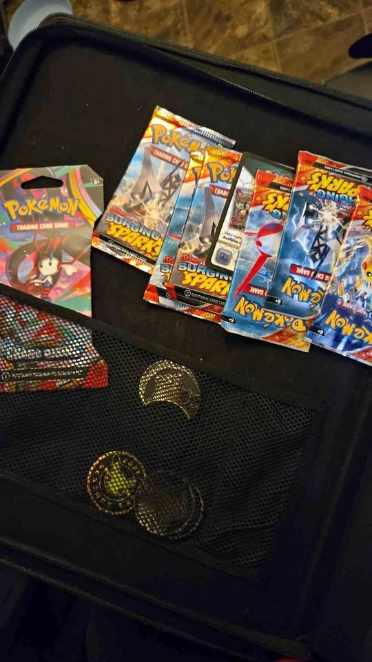 All my pokemon cards, 7 packs, 2 binders of holographic