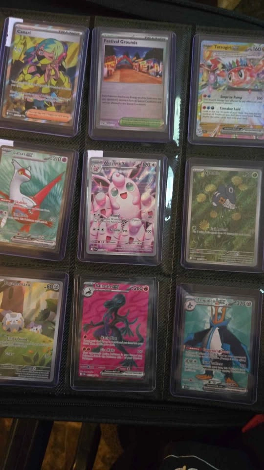 All my pokemon cards, 7 packs, 2 binders of holographic - photo 3