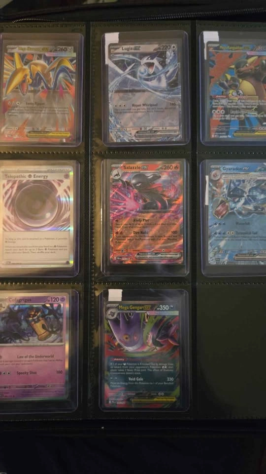 All my pokemon cards, 7 packs, 2 binders of holographic - photo 4