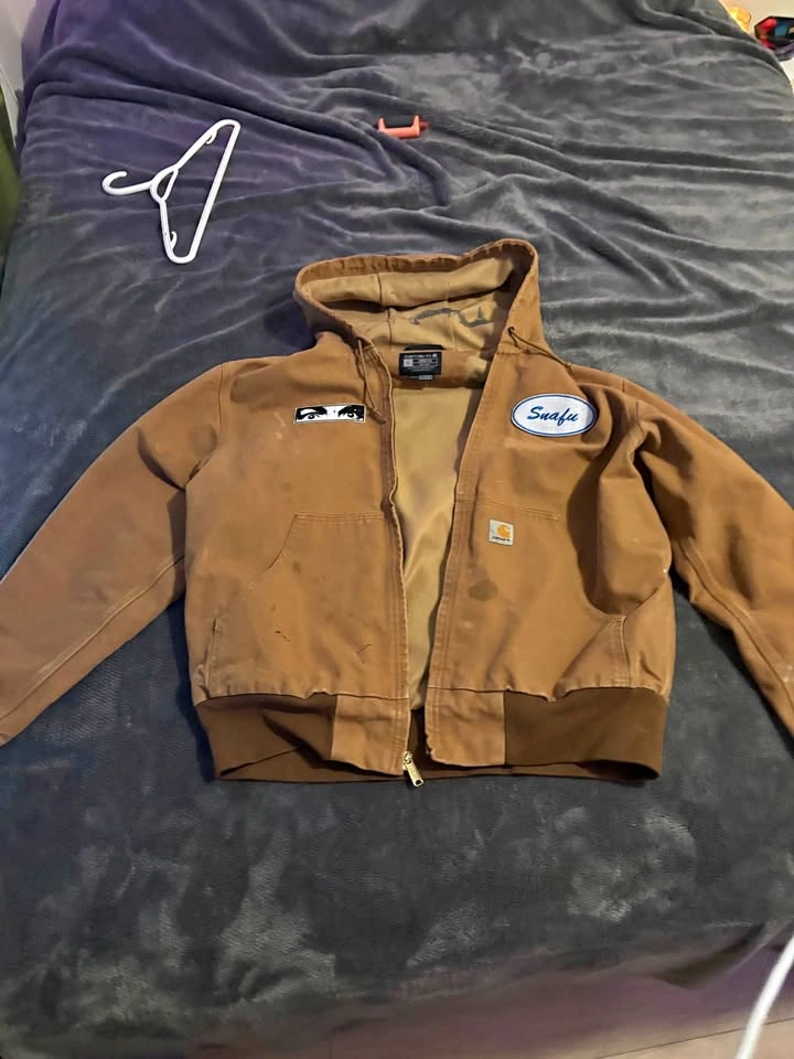 Carhartt Brown Active Jacket (J130) – Size Large