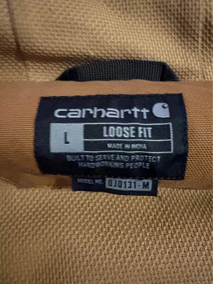 Carhartt Brown Active Jacket (J130) – Size Large - photo 3