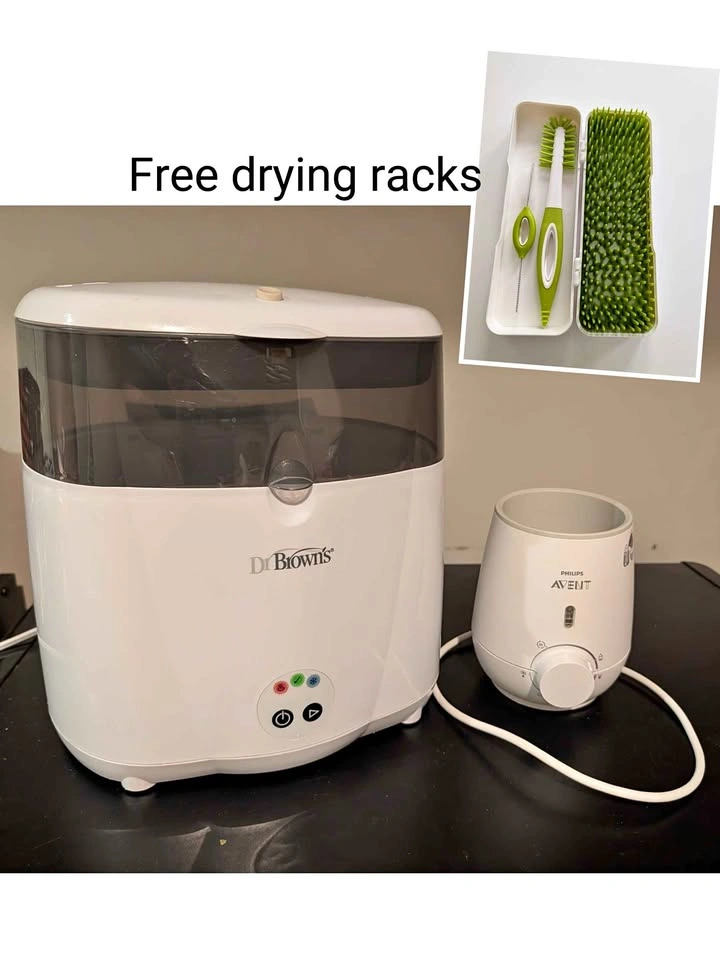 Dr. Brown's Sterilizer, Philips Avent Warmer & Drying Racks