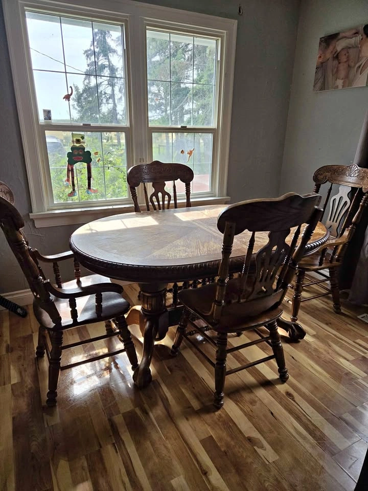 Solid Wood Dining Set