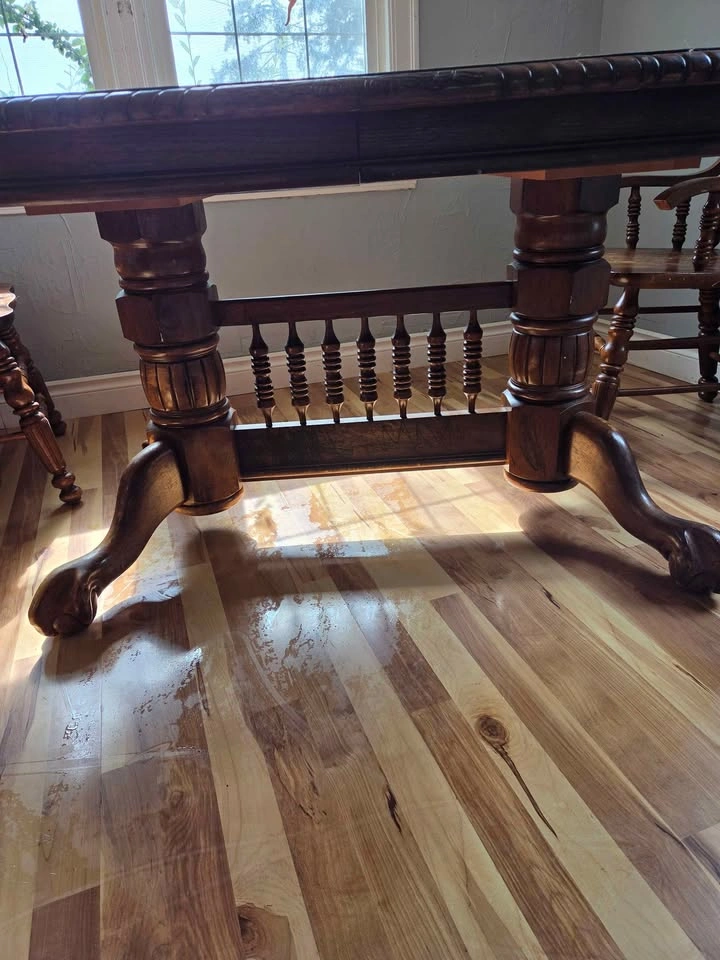 Solid Wood Dining Set - photo 4