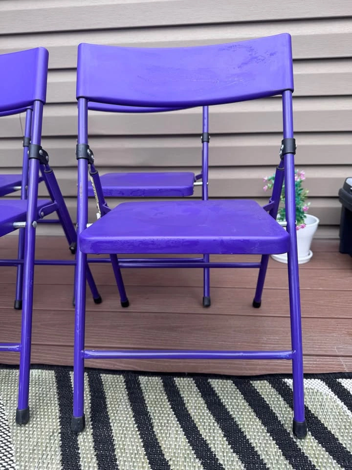 4x Children’s Foldable Chairs (pinch-free fold) - photo 2