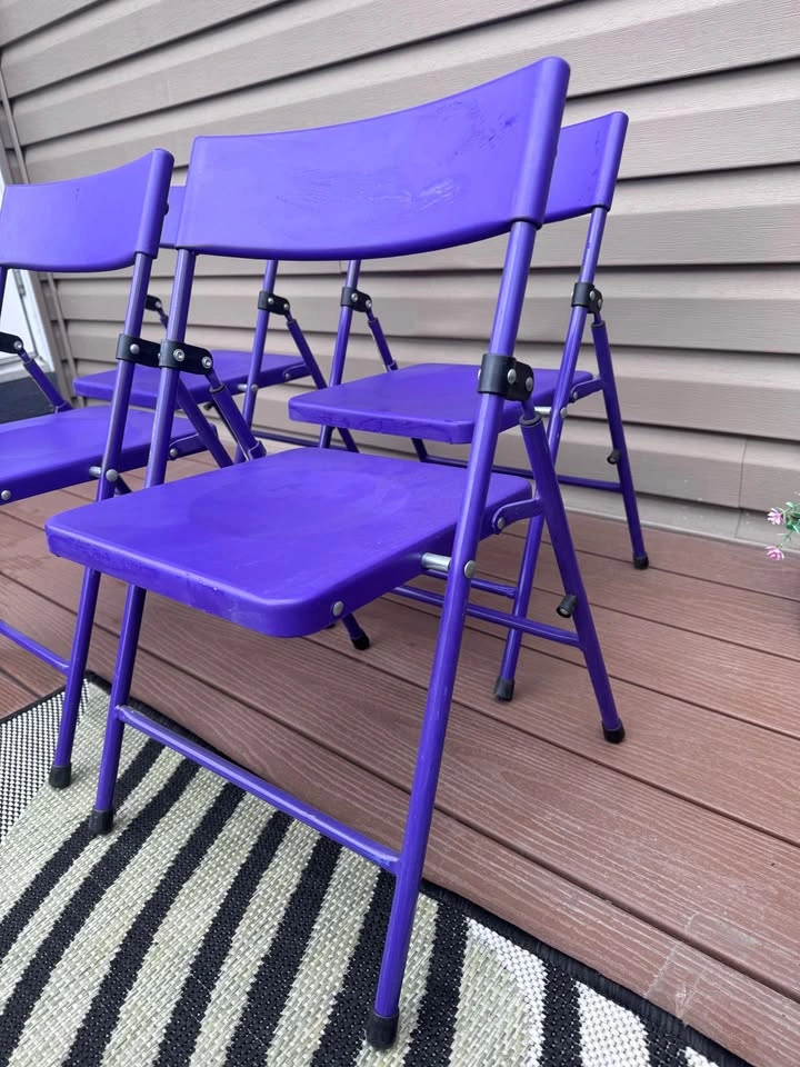 4x Children’s Foldable Chairs (pinch-free fold) - photo 3