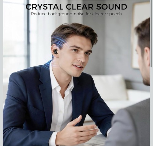 Rechargeable Hearing Aids for Seniors, Clear Sound-Black - photo 2