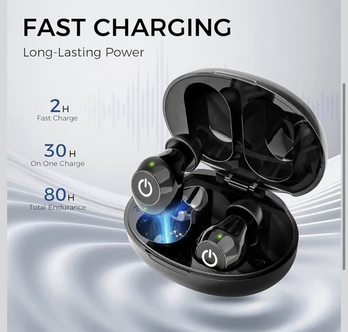Rechargeable Hearing Aids for Seniors, Clear Sound-Black - photo 3