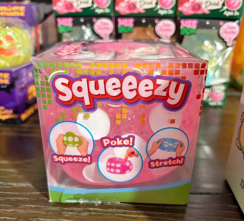 PINK SQUEEEZY DICE