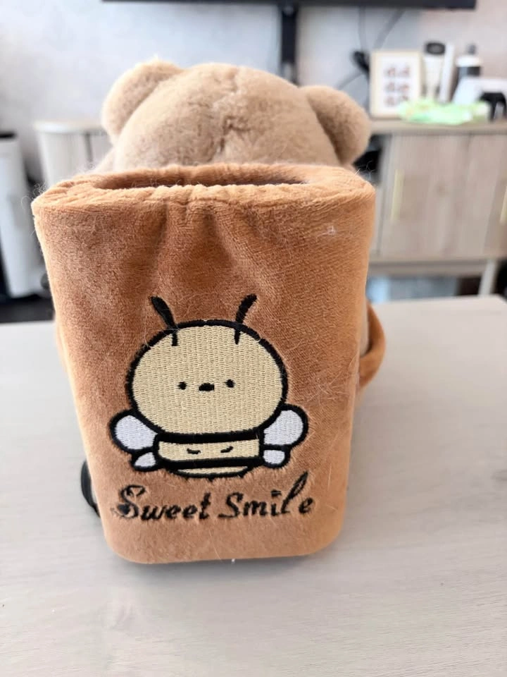 Cute Car Tissue Dispenser + Garbage Bin - photo 2