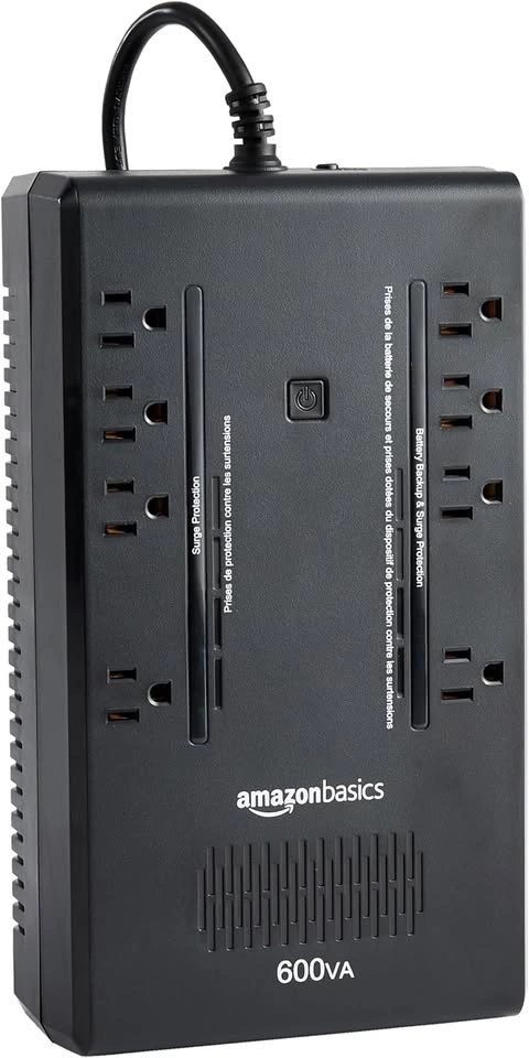 Amazon Basics UPS Battery Backup & Surge Protector, 600VA - photo 3
