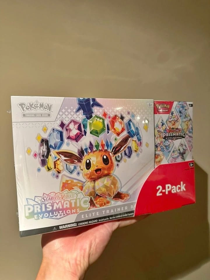 Prismatic Evolutions 2-Pack Trainer Box and Booster Bundle