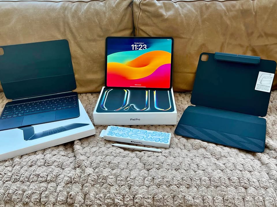 iPad Pro 13” M4, Magic Keyboard, Pencil Pro
