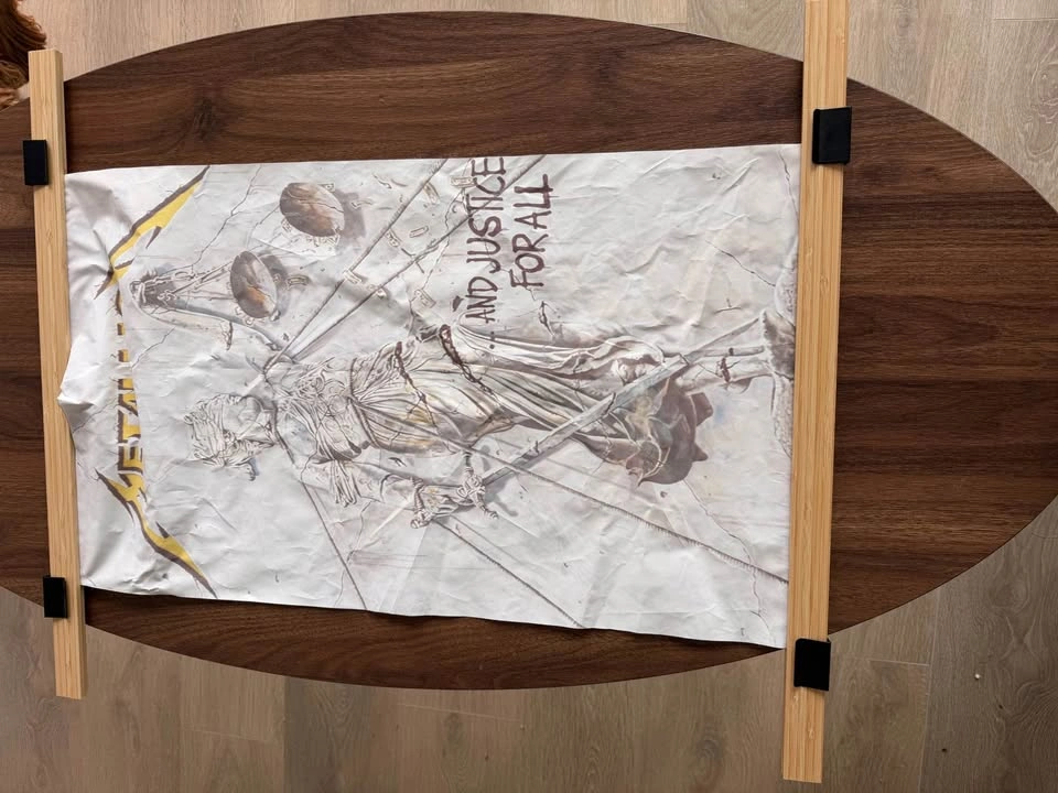Metallica And Justice for All Tapestry with Frame - photo 2