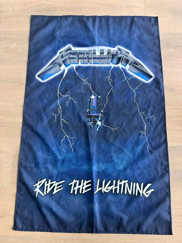 Metallica Ride the Lightning Tapestry