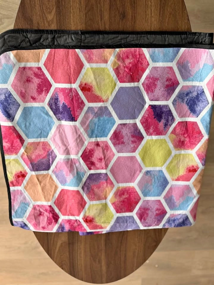 Colourful Geometric Picnic Blanket