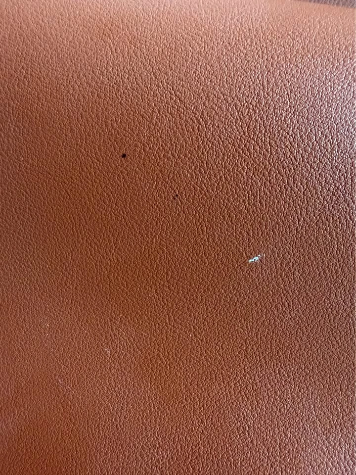 Brown Leather L Shaped Desk Runner Mat and Protector - photo 5