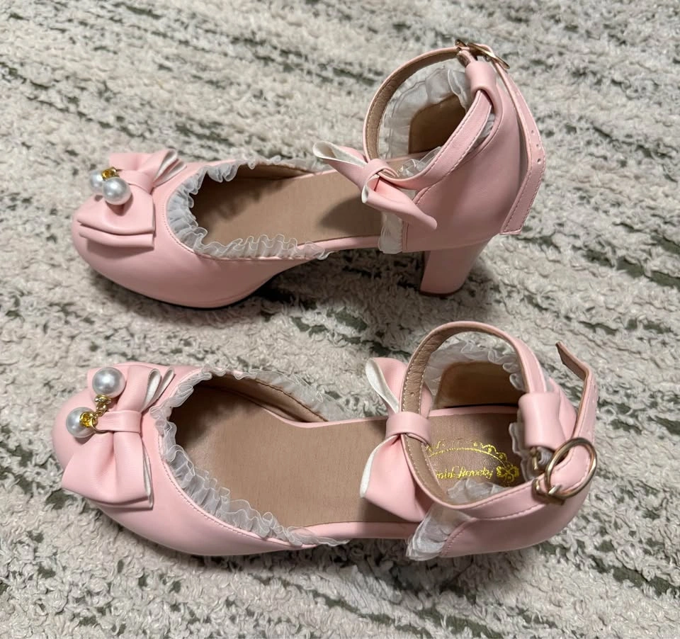 Women's Classic Retro Mary Jane High Heel size 8 - photo 4