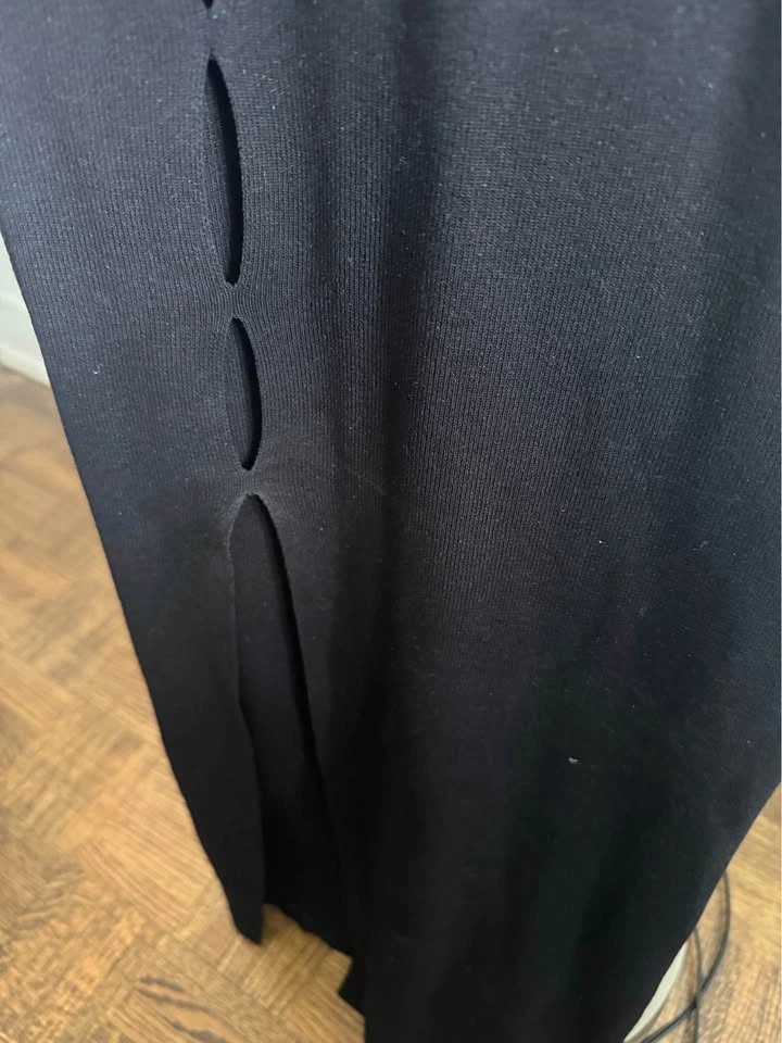 Black Long Sleeve Cutouts Fashion Nova Dress - photo 2