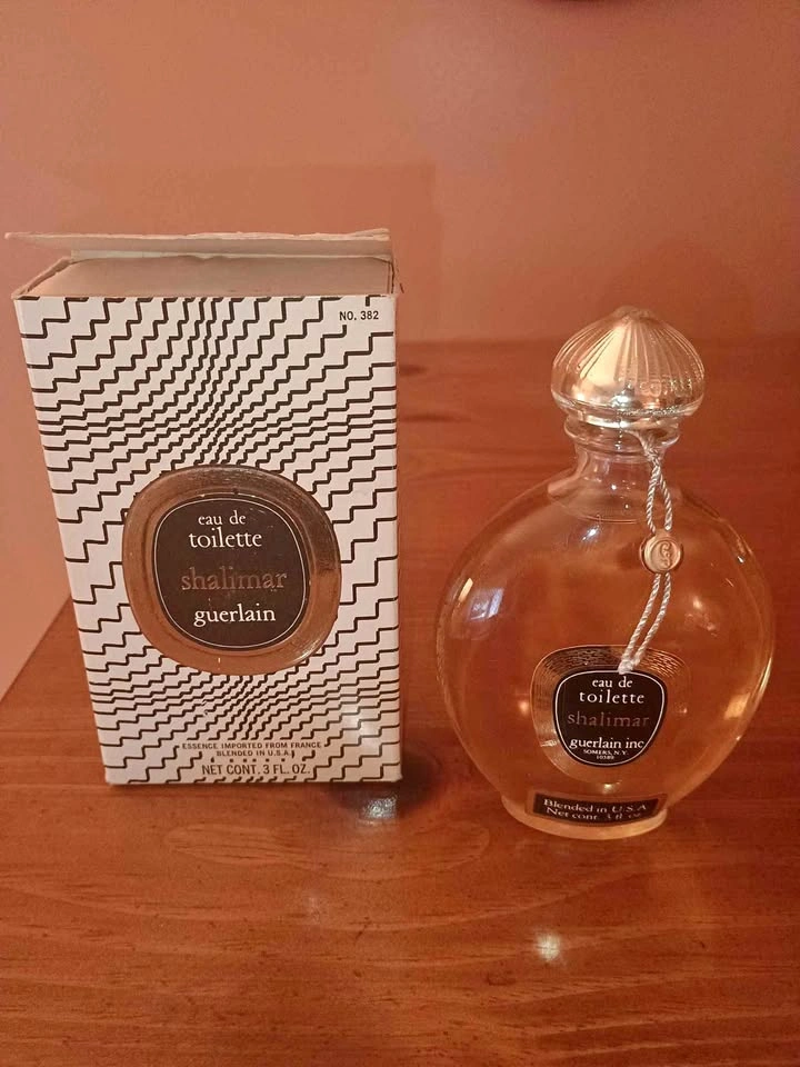 Vintage Guerlain Shalimar Eau De Toilette Sealed 3 oz