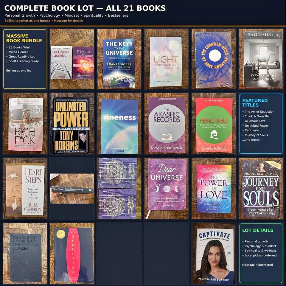 21 BOOK BUNDLE — Personal Growth, Psychology & Spirituality