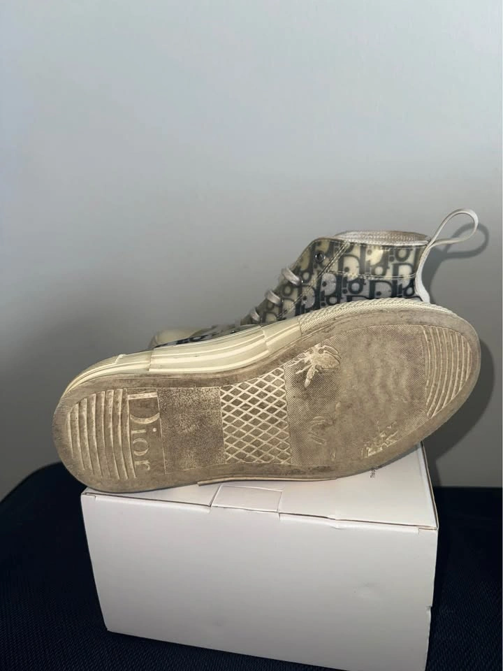 Dior High Top Sneakers US10 - photo 4