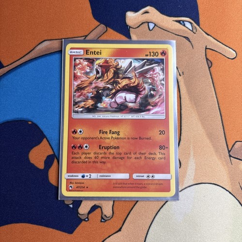2018 Entei 47/214 Lost Thunder LP - photo 3