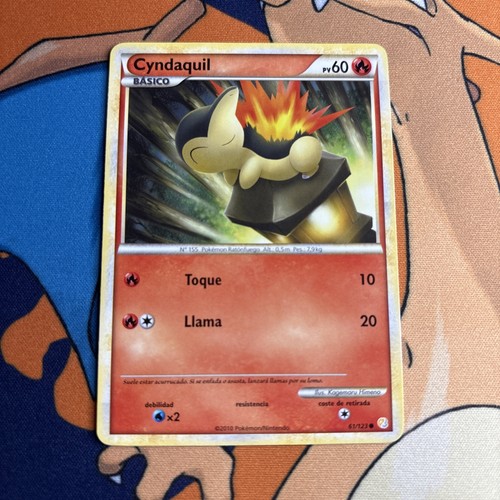 2010 Cyndaquil 61/123 Heartgold & Soulsilver Regular LP