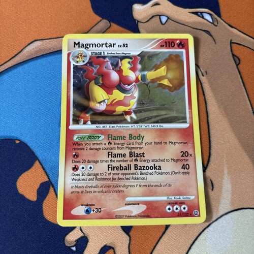 2007 Magmortar - #31/132 - Secret Wonders - Cosmos Holo - LP