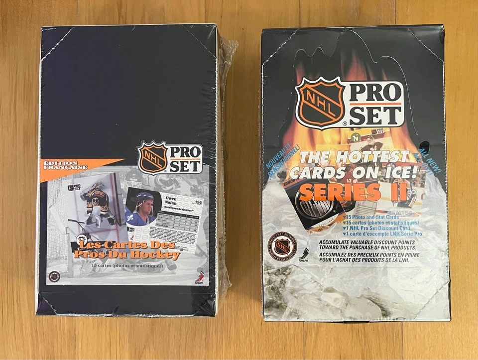 Unopened Boxes Hockey Cards from 1990-1992 - photo 4