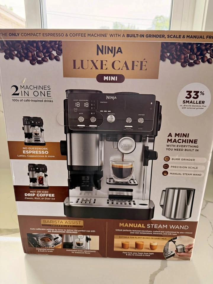 Ninja Luxe Café Mini Espresso & Coffee Machine