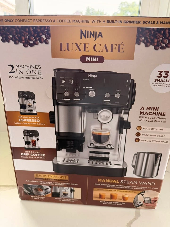 Ninja Luxe Café Mini Espresso & Coffee Machine - photo 3