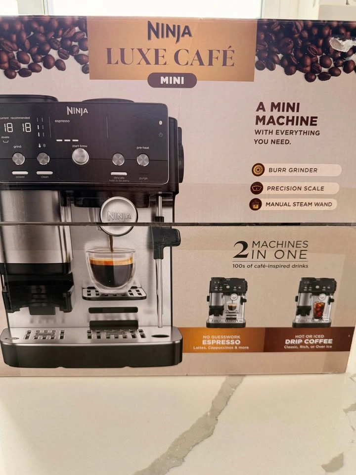 Ninja Luxe Café Mini Espresso & Coffee Machine - photo 4