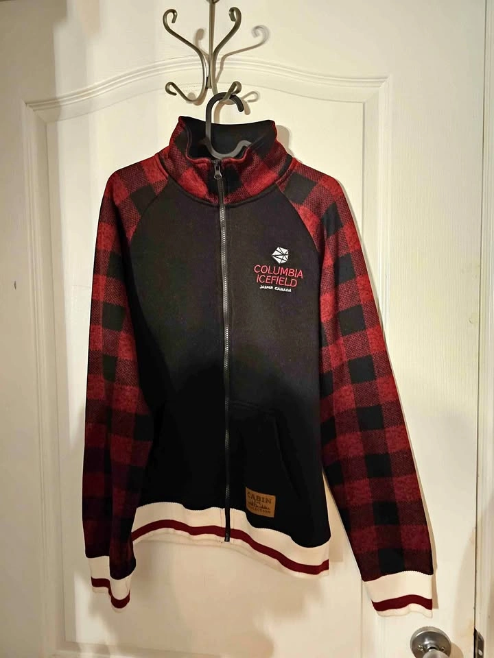 Columbia ice field zip-up jacket