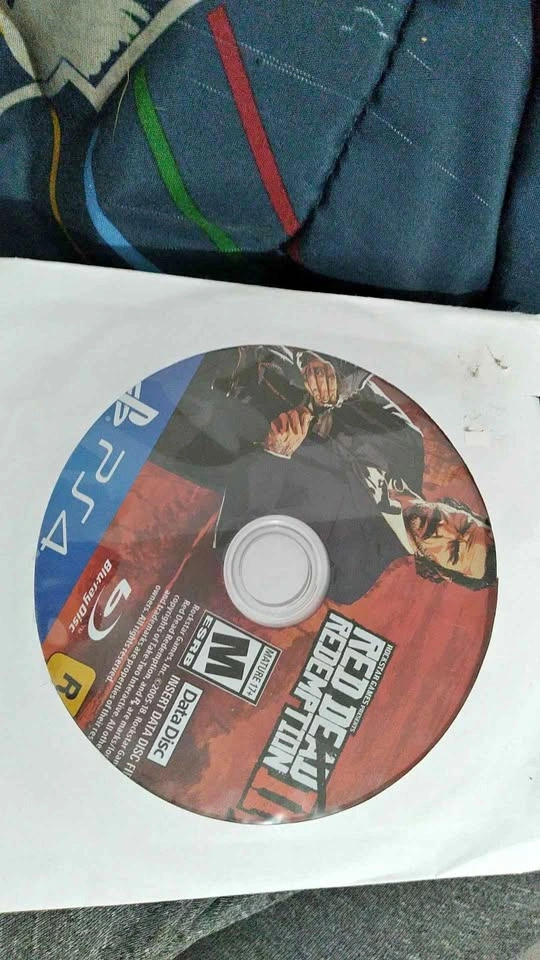 Red dead 2 data disc only
