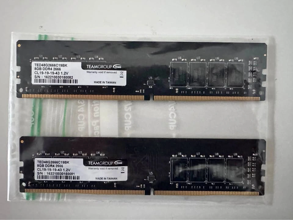 DDR4 2666 16GB (8GBx2)