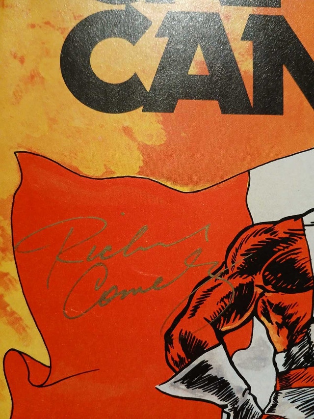 Signed Captain Canuck First Issue: Near Mint Condition - photo 2