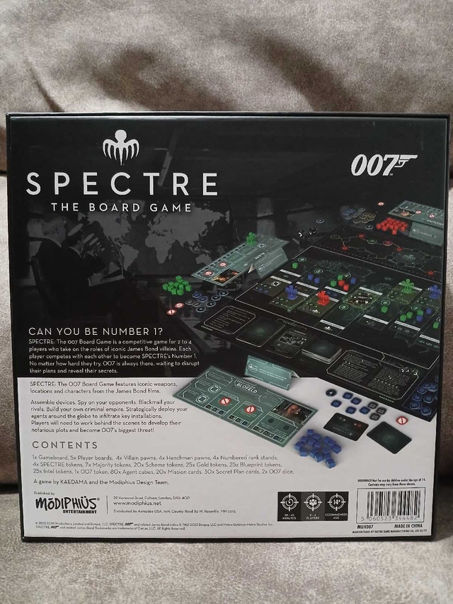 Spectre - The James Bond Board Game - photo 2