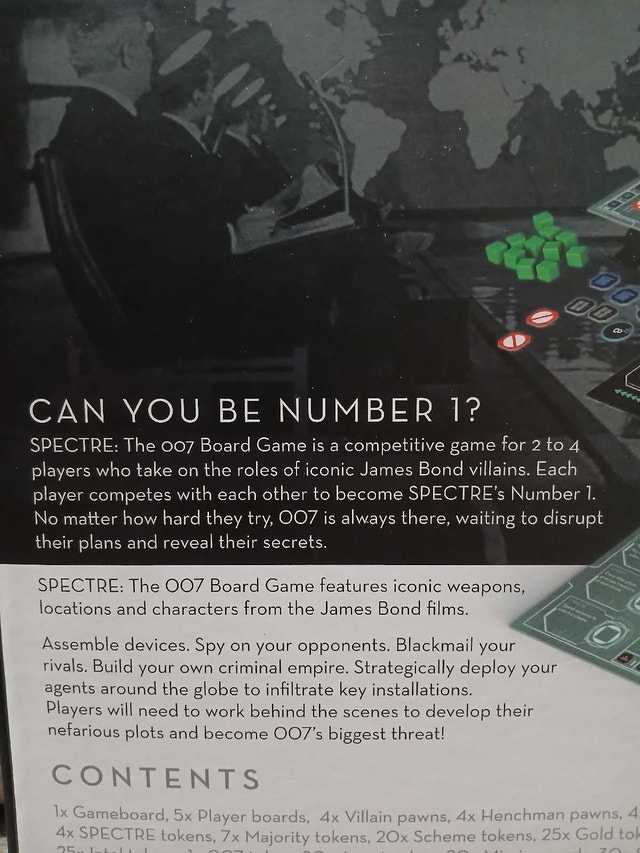 Spectre - The James Bond Board Game - photo 5