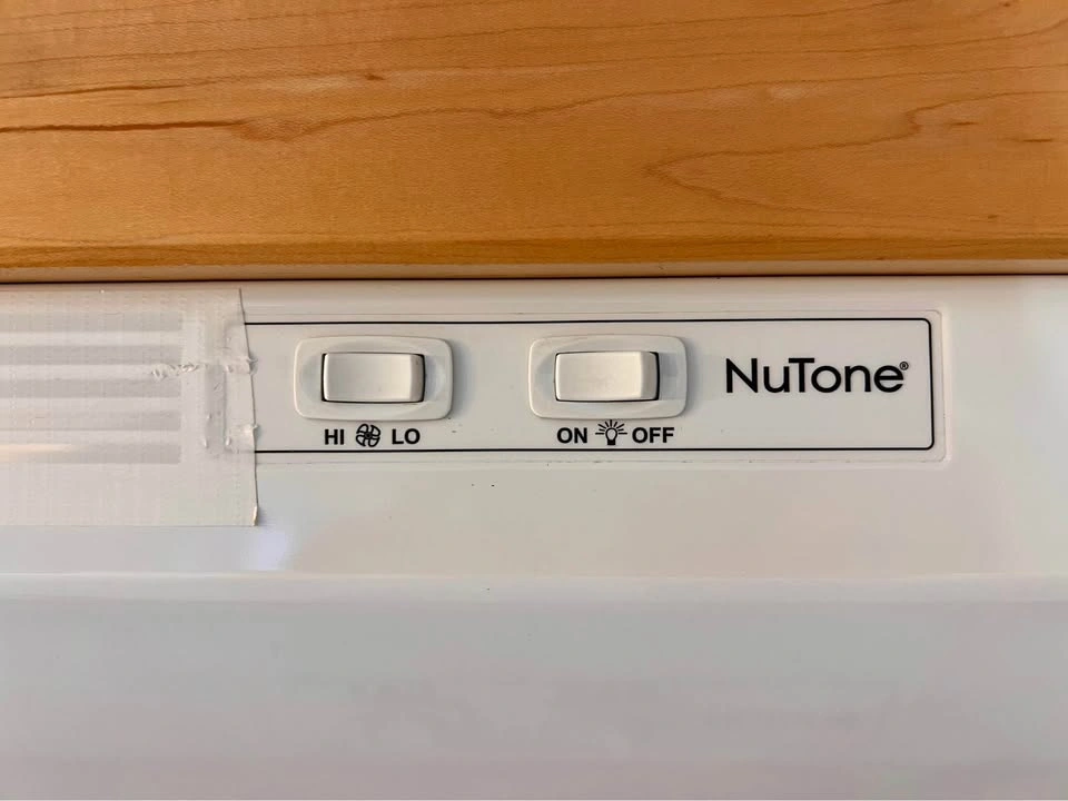 NuTone 30” Under-Cabinet Range Hood, White, Fully Working - photo 3