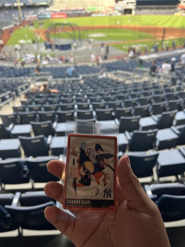 Naruto x New York Yankees 2026 TCG Promo Card SGA. IN HAND