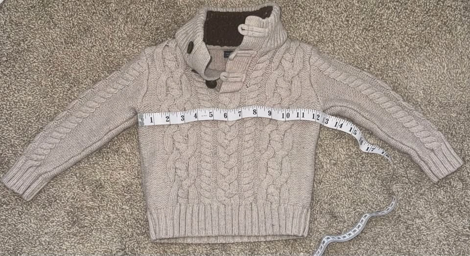 babyGap Cable Knit Shawl Collar Sweater - photo 3