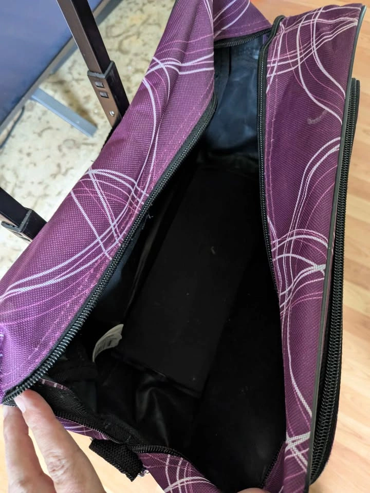 Purple 2-Piece Luggage Set - photo 4