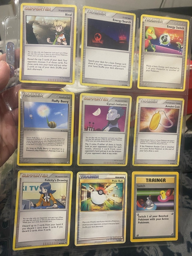 Vintage Pokémon 72 Trainer Cards - photo 5